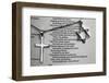 Cross and Star of David over Old Testament, Eure, France-Godong-Framed Photographic Print