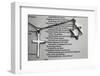 Cross and Star of David over Old Testament, Eure, France-Godong-Framed Photographic Print