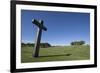 Cross at Skogskyrkogarden, UNESCO World Heritage Site, Stockholm, Sweden, Scandinavia, Europe-Jon Reaves-Framed Photographic Print