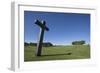 Cross at Skogskyrkogarden, UNESCO World Heritage Site, Stockholm, Sweden, Scandinavia, Europe-Jon Reaves-Framed Photographic Print