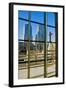 Cross at World Trade Towers Memorial Site for September 11, 2001, New York City, NY-null-Framed Photographic Print