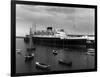 Cross Channel Steamer-null-Framed Art Print