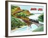 Cross-Country Rail - Jack and Jill, April 1951-Wilmer Wickham-Framed Giclee Print