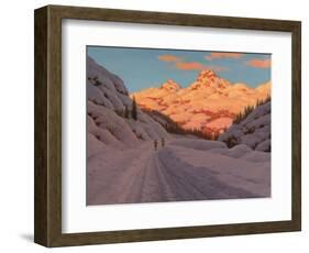 Cross-Country Ski-Ing, Haute Savoie-Ivan Fedorovich Choultse-Framed Giclee Print