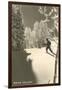 Cross Country Skier, Bear Valley-null-Framed Art Print