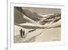 Cross Country Skiers in Bear Valley-null-Framed Art Print