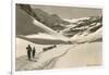 Cross Country Skiers in Bear Valley-null-Framed Art Print