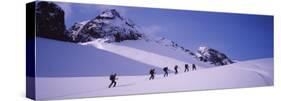 Cross Country Skiing, British Columbia, Canada-null-Stretched Canvas