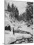 Cross-country skiing in the Caucasus-Russian Photographer-Mounted Photographic Print