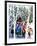 Cross-Country Skiing - Jack & Jill-Beth and Joe Krush-Framed Giclee Print