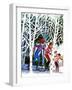 Cross-Country Skiing - Jack & Jill-Beth and Joe Krush-Framed Premium Giclee Print