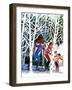 Cross-Country Skiing - Jack & Jill-Beth and Joe Krush-Framed Giclee Print