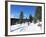 Cross Country Skiing, Lone Mountain, Montana, Western Area, Yellowstone, USA-Alison Wright-Framed Photographic Print