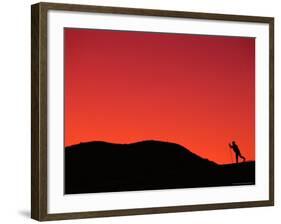 Cross-Country Skiing-Robert Houser-Framed Photographic Print