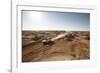 cross country vehicle between the opal mines in Coober Pedy, outback Australia-Rasmus Kaessmann-Framed Photographic Print