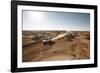 cross country vehicle between the opal mines in Coober Pedy, outback Australia-Rasmus Kaessmann-Framed Photographic Print