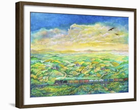 Cross Country-Bill Bell-Framed Giclee Print