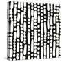 Cross Current Square Up IV BW-Cheryl Warrick-Stretched Canvas