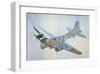 Cross-cut view of a B17-null-Framed Art Print