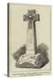 Cross Erected by Her Majesty to the Memory of Lady Augusta Stanley-null-Stretched Canvas