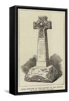 Cross Erected by Her Majesty to the Memory of Lady Augusta Stanley-null-Framed Stretched Canvas