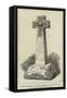 Cross Erected by Her Majesty to the Memory of Lady Augusta Stanley-null-Framed Stretched Canvas