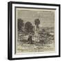 Cross Erected on the Spot Where the Late Bishop of Winchester Was Killed-William Henry James Boot-Framed Giclee Print