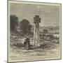 Cross Erected on the Spot Where the Late Bishop of Winchester Was Killed-William Henry James Boot-Mounted Giclee Print