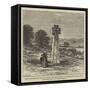 Cross Erected on the Spot Where the Late Bishop of Winchester Was Killed-William Henry James Boot-Framed Stretched Canvas