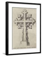 Cross from West Lynn Church, Norfolk-null-Framed Giclee Print