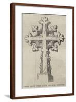 Cross from West Lynn Church, Norfolk-null-Framed Giclee Print