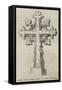 Cross from West Lynn Church, Norfolk-null-Framed Stretched Canvas