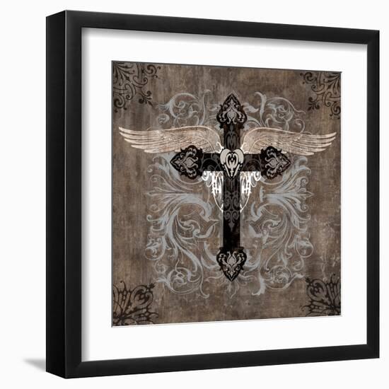 Cross II-Brandon Glover-Framed Art Print