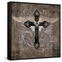 Cross II-Brandon Glover-Framed Stretched Canvas