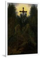 Cross in the Mountains, 1815-20-Caspar David Friedrich-Framed Giclee Print