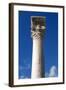 Cross Inscribed on a Column, Apollonia, Libya-Vivienne Sharp-Framed Photographic Print