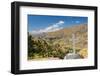 Cross made of stone at church built on in the rock in Vanis Kvabebi Monastery near Vardzia-Jan Miracky-Framed Photographic Print