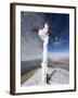 Cross on Summit of El Misti Volcano, 5822M, Arequipa, Peru, South America-Christian Kober-Framed Photographic Print