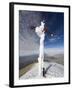 Cross on Summit of El Misti Volcano, 5822M, Arequipa, Peru, South America-Christian Kober-Framed Photographic Print