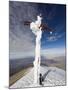 Cross on Summit of El Misti Volcano, 5822M, Arequipa, Peru, South America-Christian Kober-Mounted Photographic Print