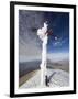 Cross on Summit of El Misti Volcano, 5822M, Arequipa, Peru, South America-Christian Kober-Framed Photographic Print