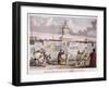 Cross-Readings at Charing-Cross, London,1835-null-Framed Giclee Print