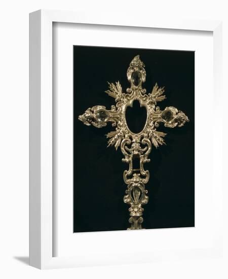 Cross Reliquary, 1701-Biagio Manfredi-Framed Giclee Print