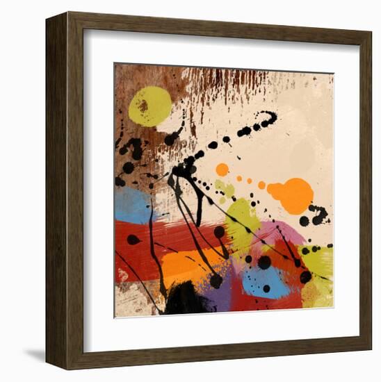 Cross Roads II-Yashna-Framed Art Print