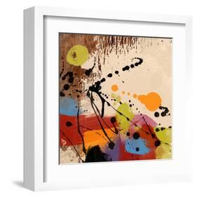 Cross Roads II-Yashna-Framed Art Print