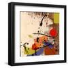 Cross Roads-Yashna-Framed Art Print