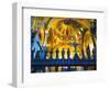 Cross Saint Mark's Basilica arches, mosaics, Venice, Italy-William Perry-Framed Photographic Print