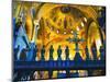 Cross Saint Mark's Basilica arches, mosaics, Venice, Italy-William Perry-Mounted Photographic Print