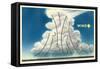 Cross Section of a Thunderhead-null-Framed Stretched Canvas