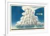 Cross Section of a Thunderhead-null-Framed Premium Giclee Print